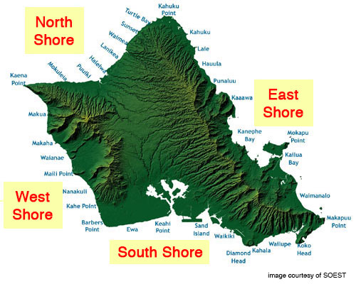 Oahu Map
